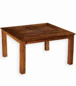 Table carrée teck recyclé TRINIDAD