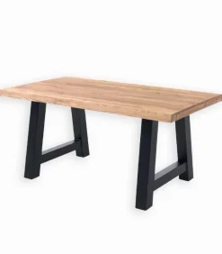 Table chêne massif blanchi NYORD
