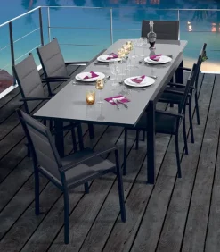 Table de jardin extensible BORA