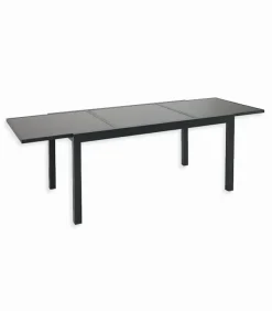 Table de jardin extensible alu gris PAGAI