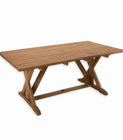 Table de jardin rectangulaire teck JAYA