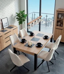 Table frêne massif PIER