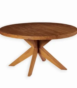 Table ronde teck massif MAHINI