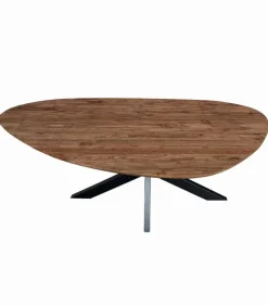 Table teck recyclé BORNEO L 220 cm