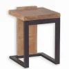 Tabouret sapin & métal WESTMOUNT